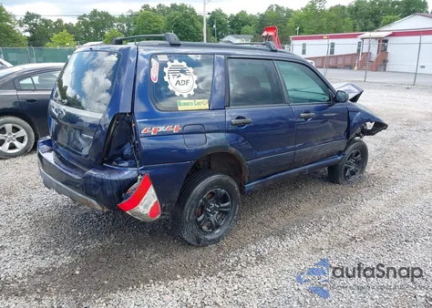 2006 Subaru Forester 2.5X z USA, uszkodzony, nr VIN JF1SG63656G750278